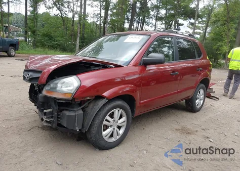 2009 Hyundai Tucson Gls из США, поврежденный, VIN KM8JM12B79U953576